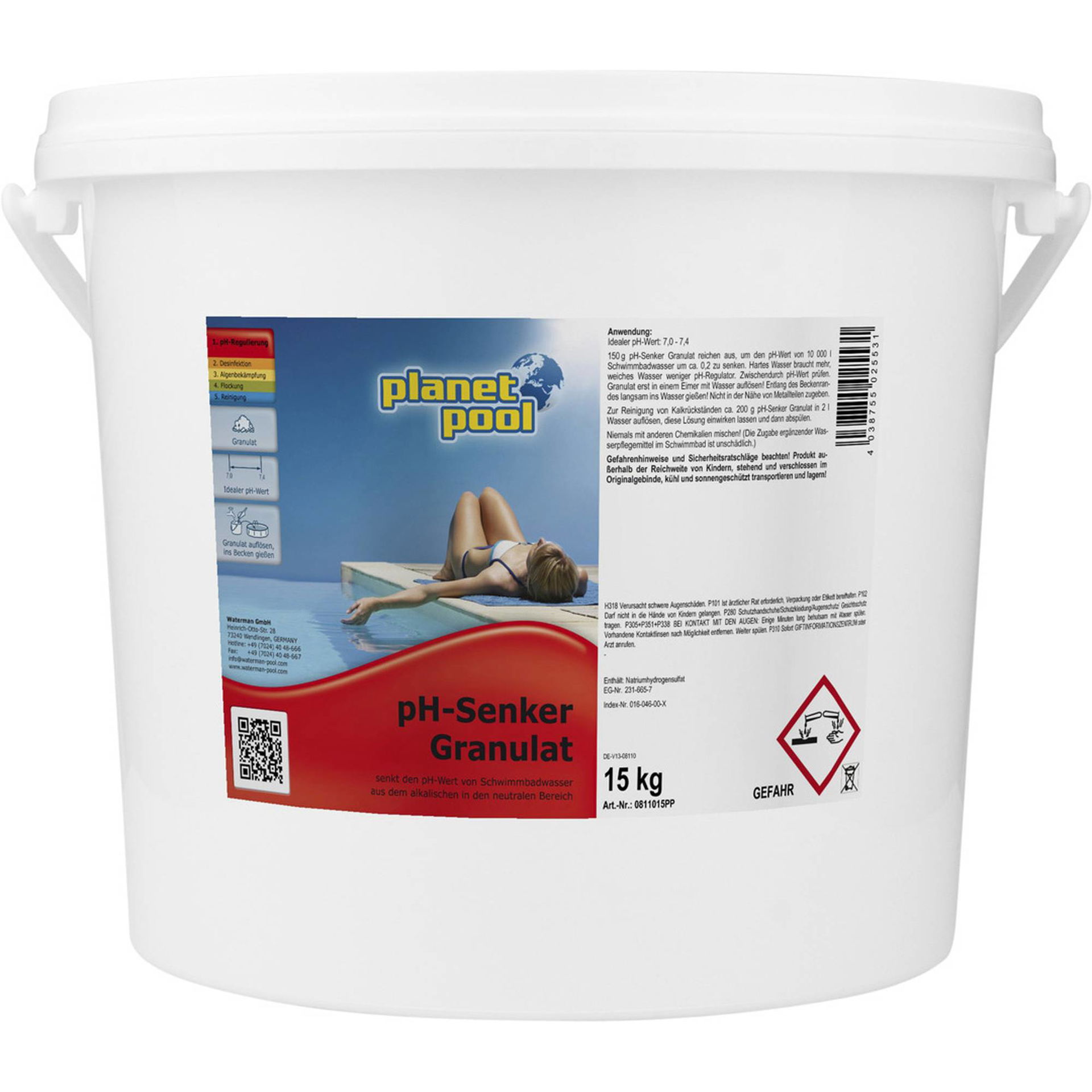 Pool pHMinus Senker & pHPlus Heber kaufen FreshPool.de