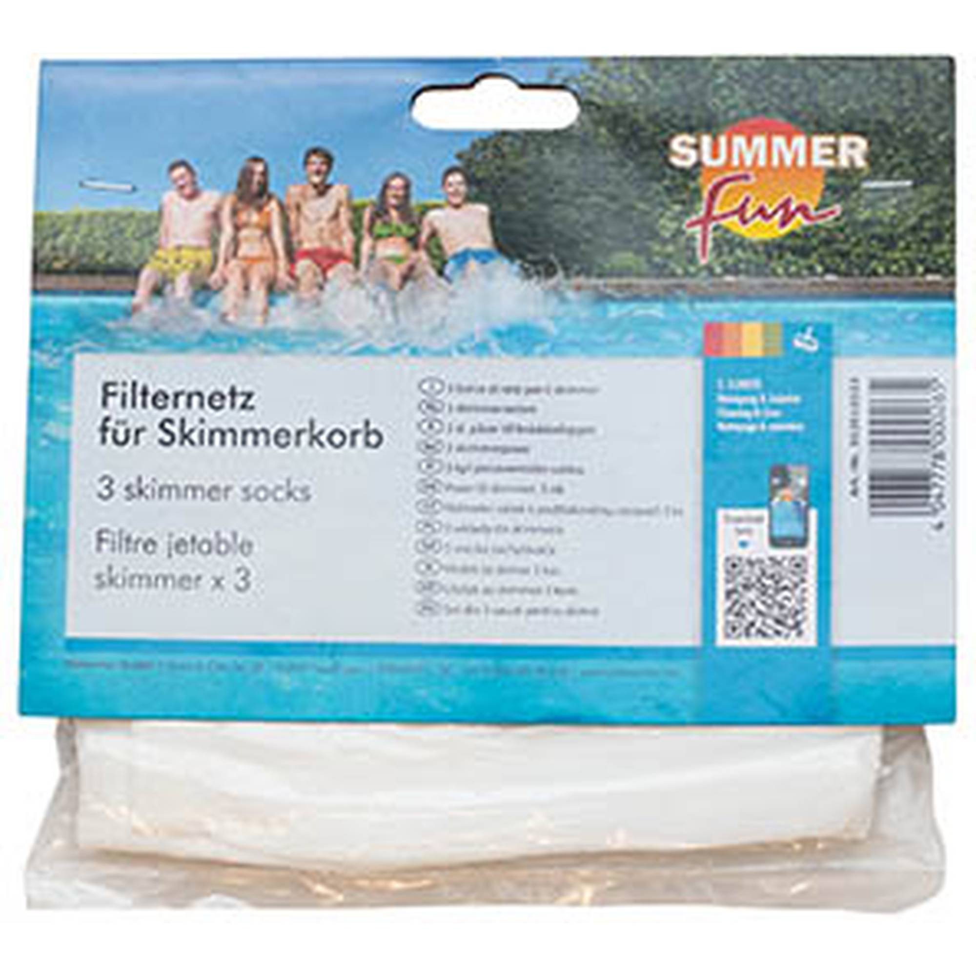 Filternetz für Skimmerkorb 3er Pack