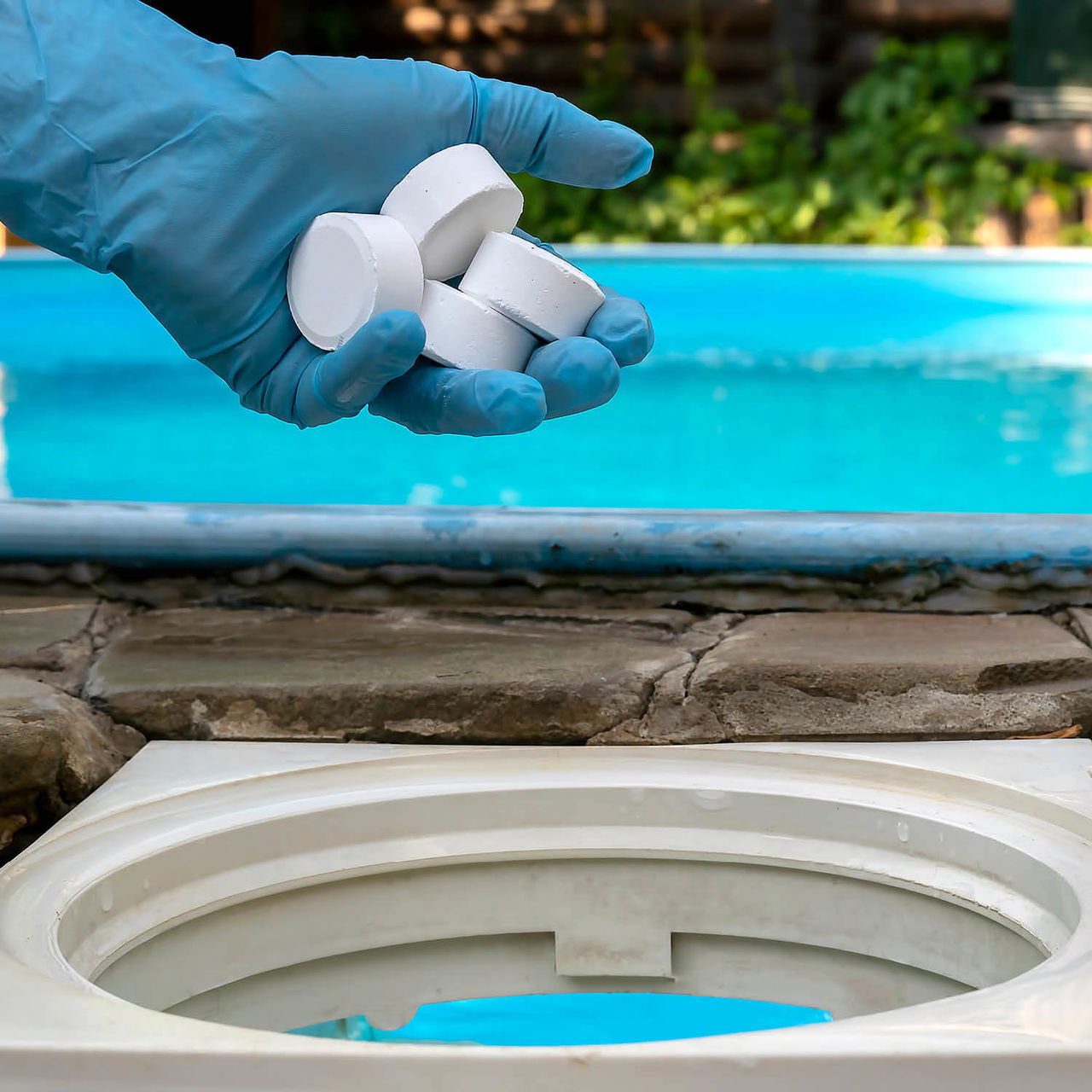 Desinfektion Pool Desinfektion Pool