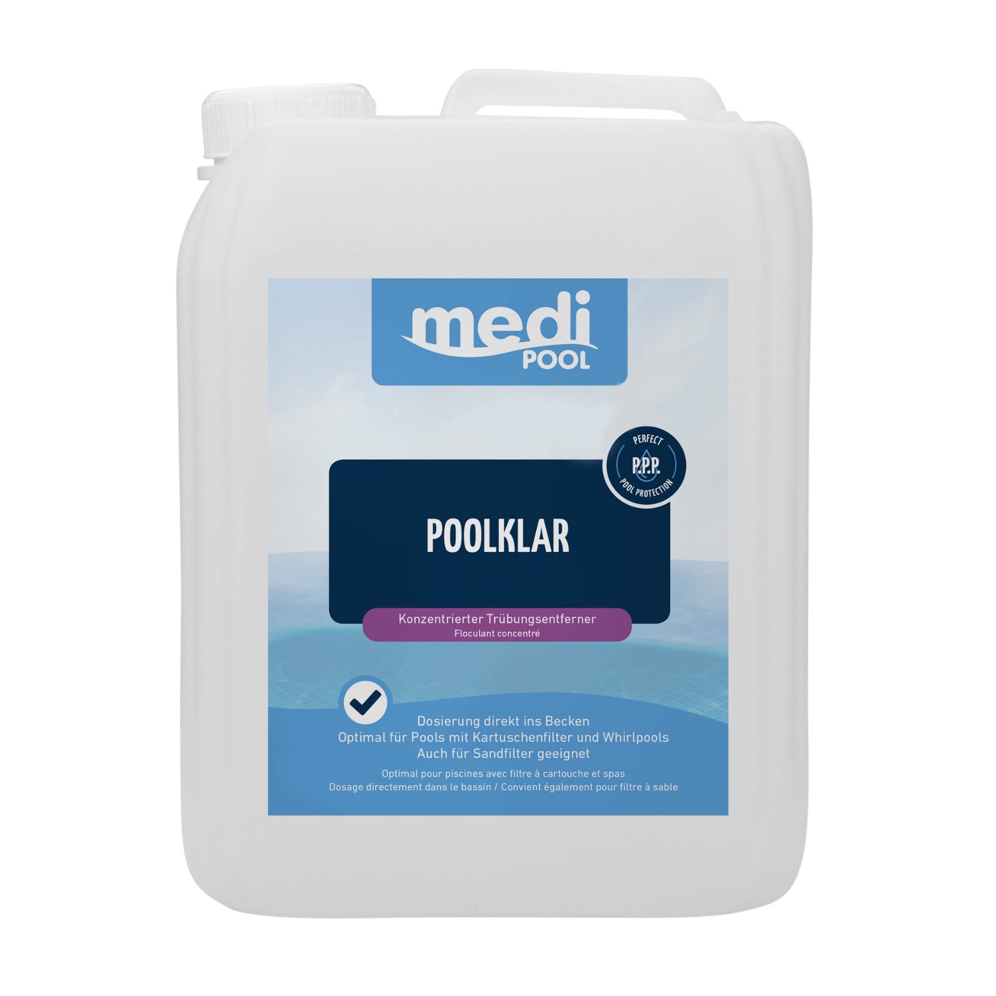 mediPool - PoolKlar 5,0 l Flockungsmittel