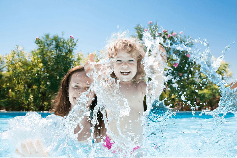 Perfekte Pooltemperatur Perfekte Pooltemperatur
