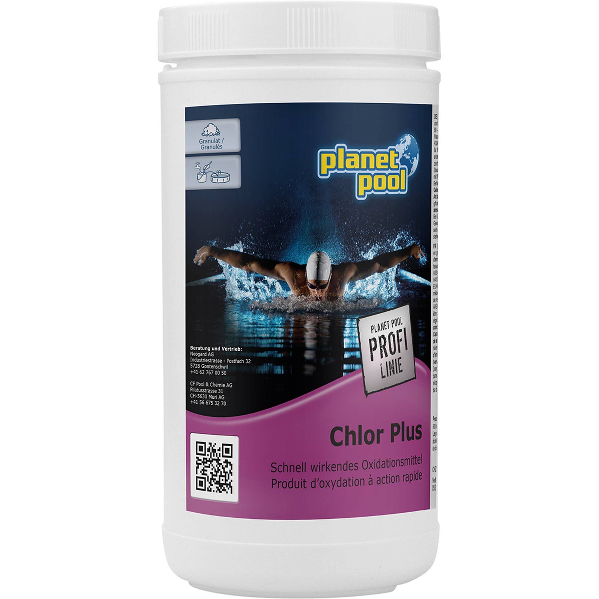 PLANET POOL - Profi Linie | Chlor Plus 1 kg