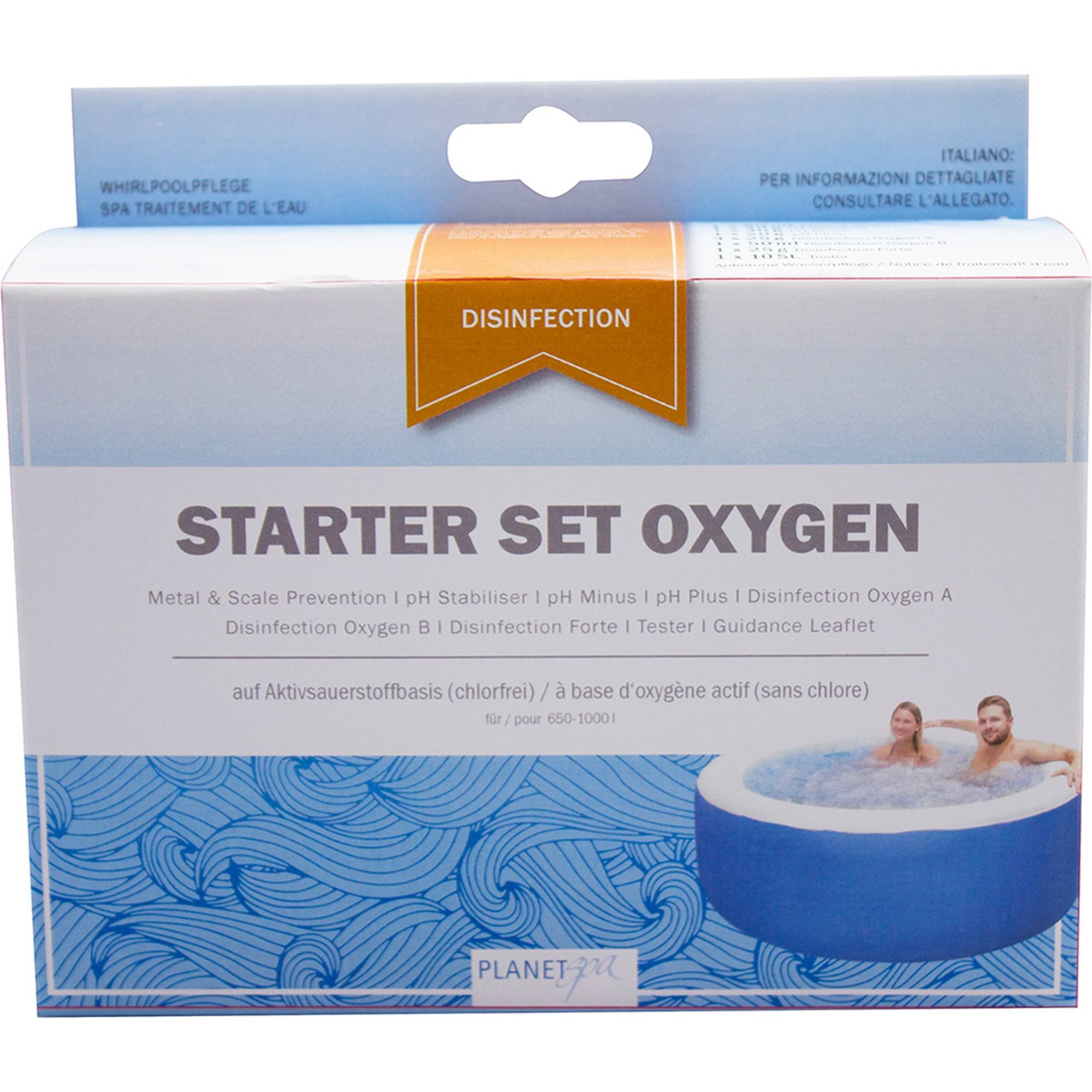 Starter Set Oxygen, Planet Spa Desinfection Sauerstoff Basis