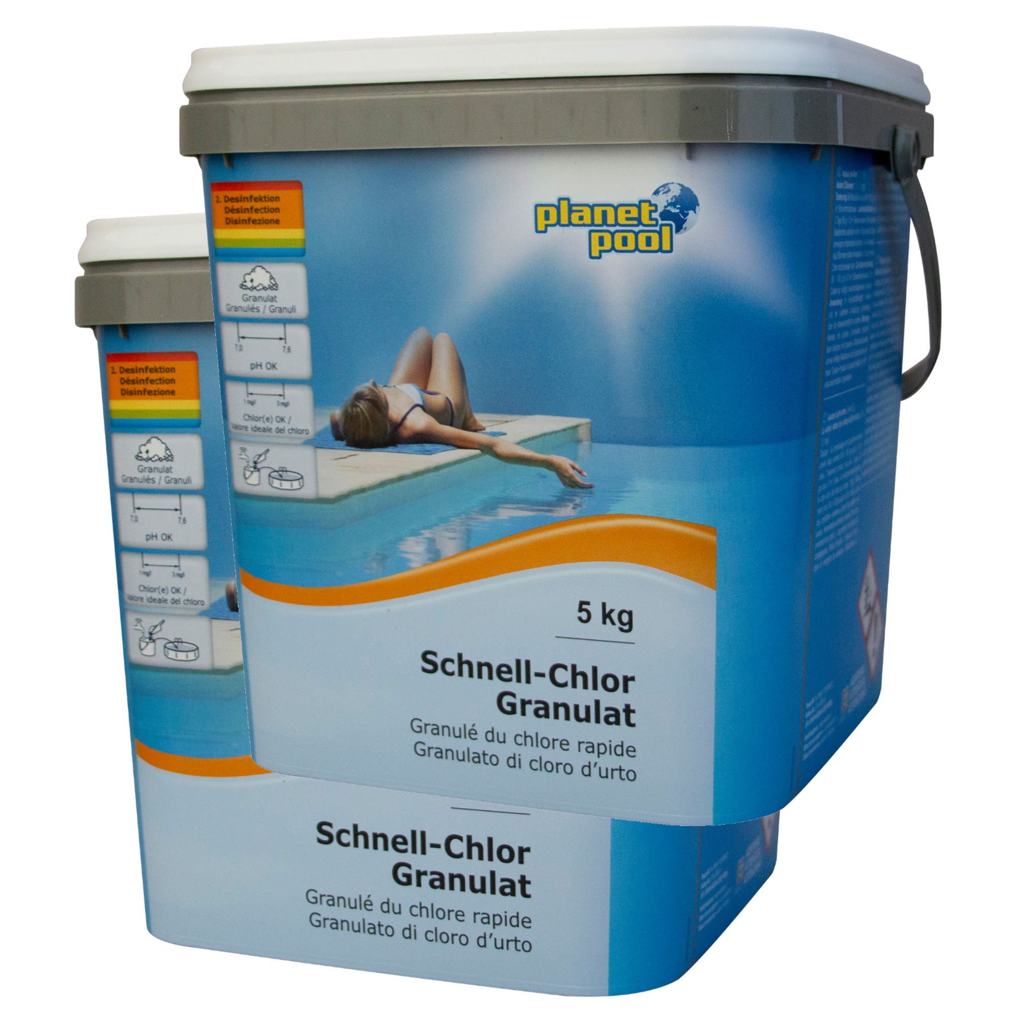 PLANET POOL Schnell-Chlor-Granulat 10 kg