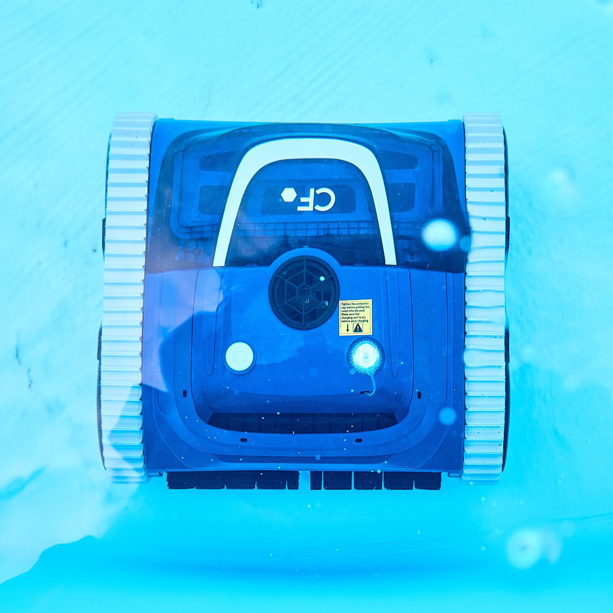 Kabelloser Poolroboter CF 400 CL, mit Akku und Fernsteuerung bis zu 120m²