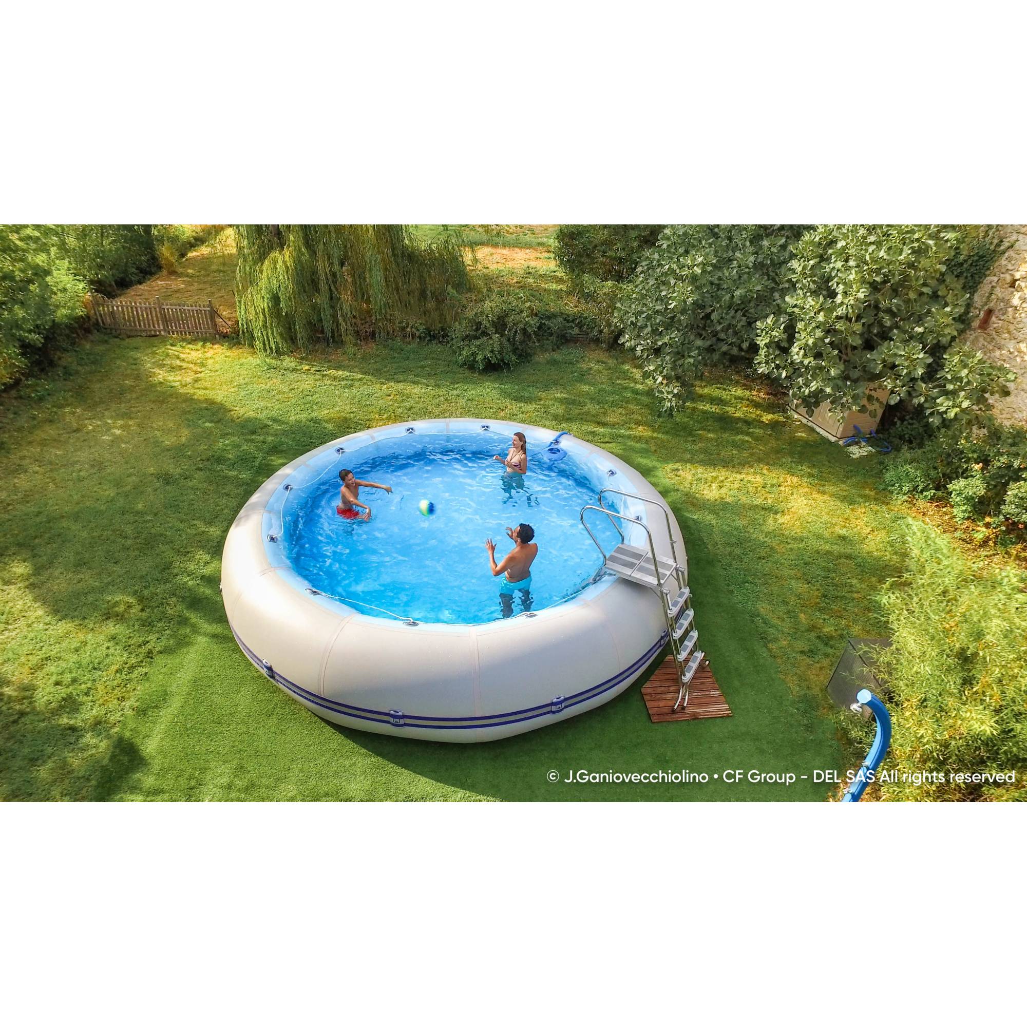 Zodiac Original Winky 6, Pool rund, 750x125 cm, Komplettset Zodiac Original Winky 6, Pool rund, 750x125 cm, Komplettset