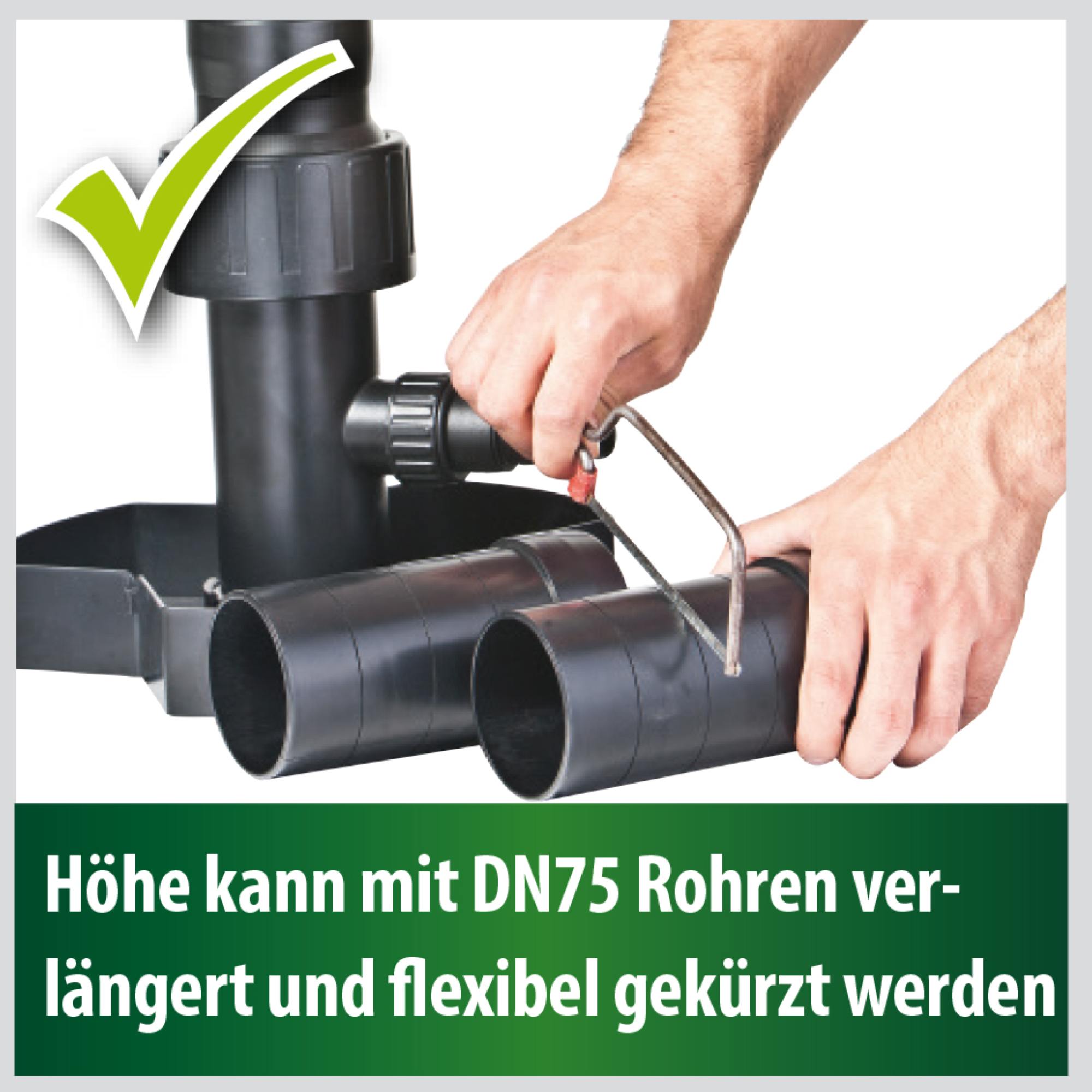 Profi Standskimmer, bis 40qm Wasseroberfläche