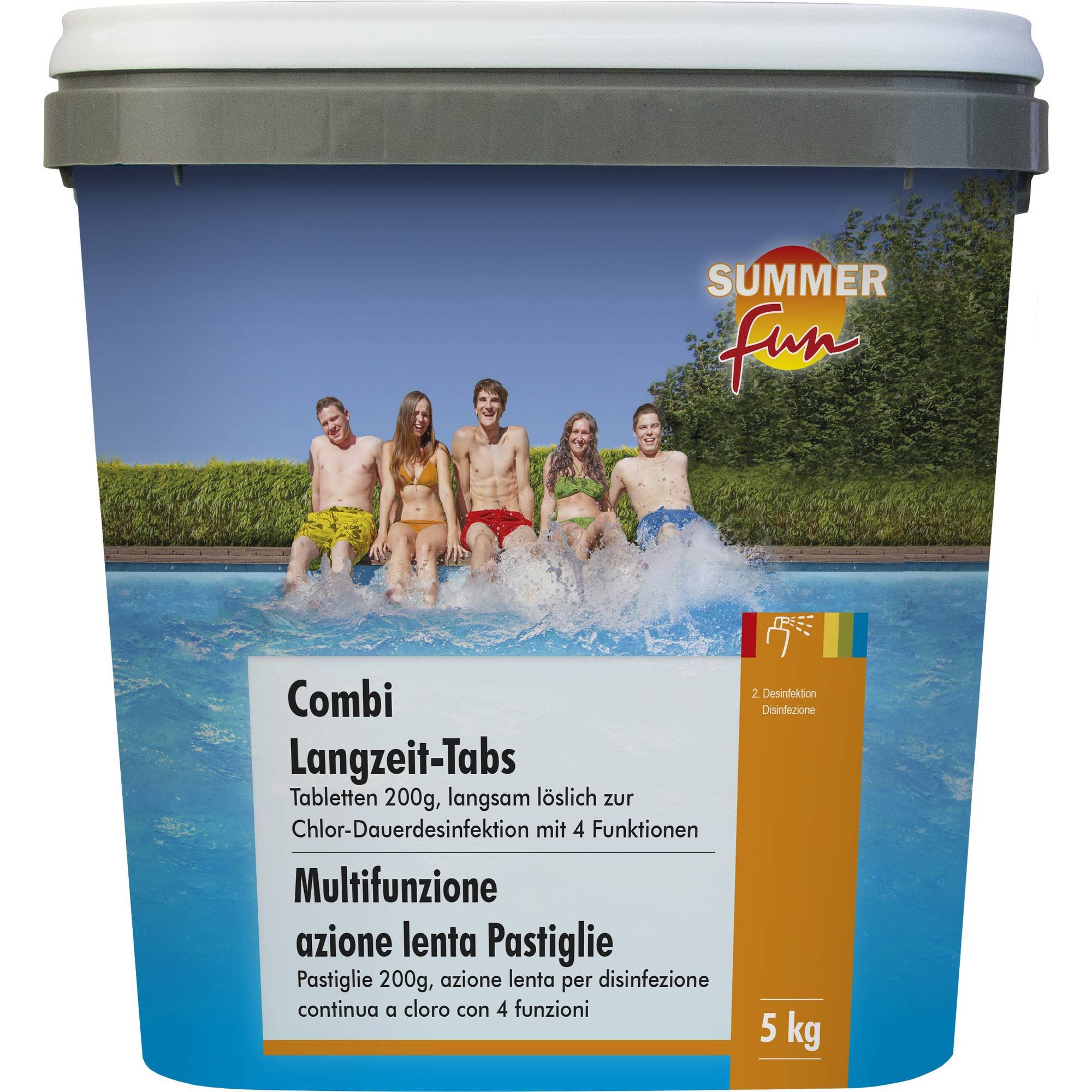 Summer Fun - Combi Langzeit-Tabs - 200g Tabletten, 5 kg