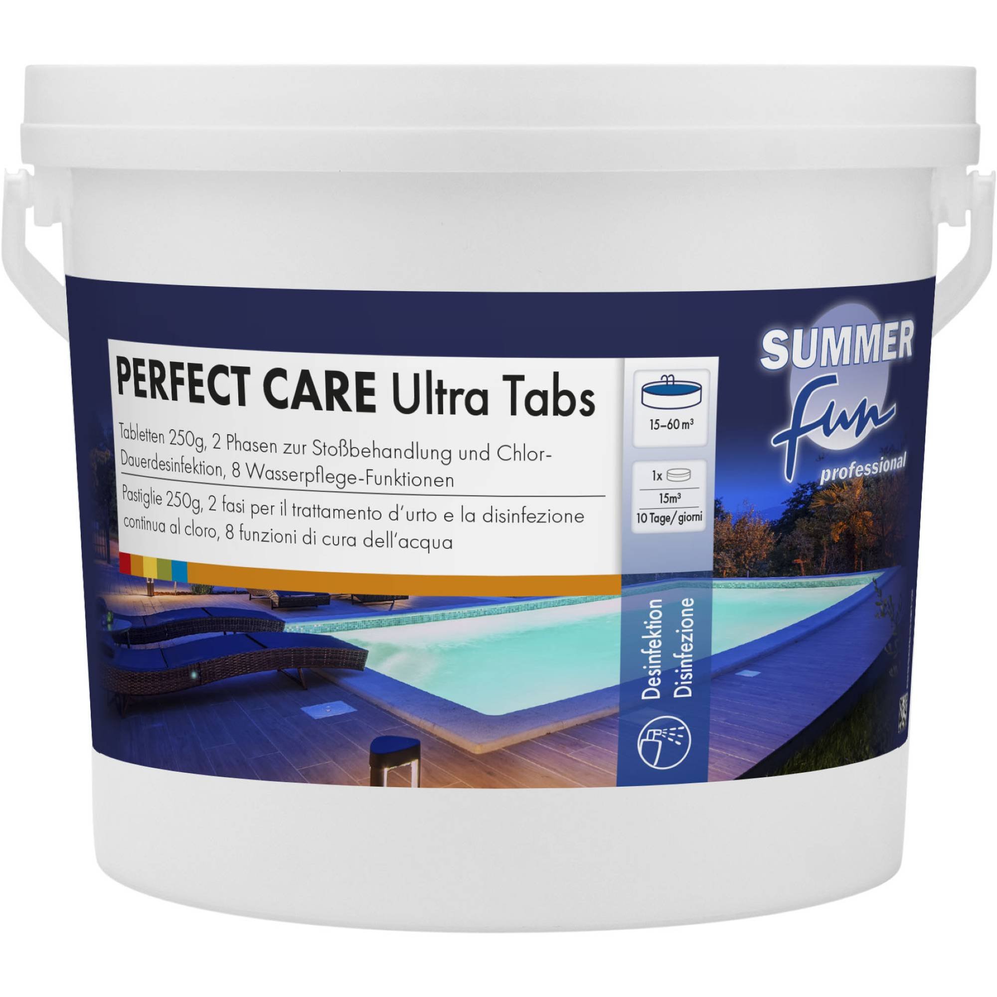 Summer Fun - Perfect Care Ultra Tabs - 250g Tabletten, 2,5 kg