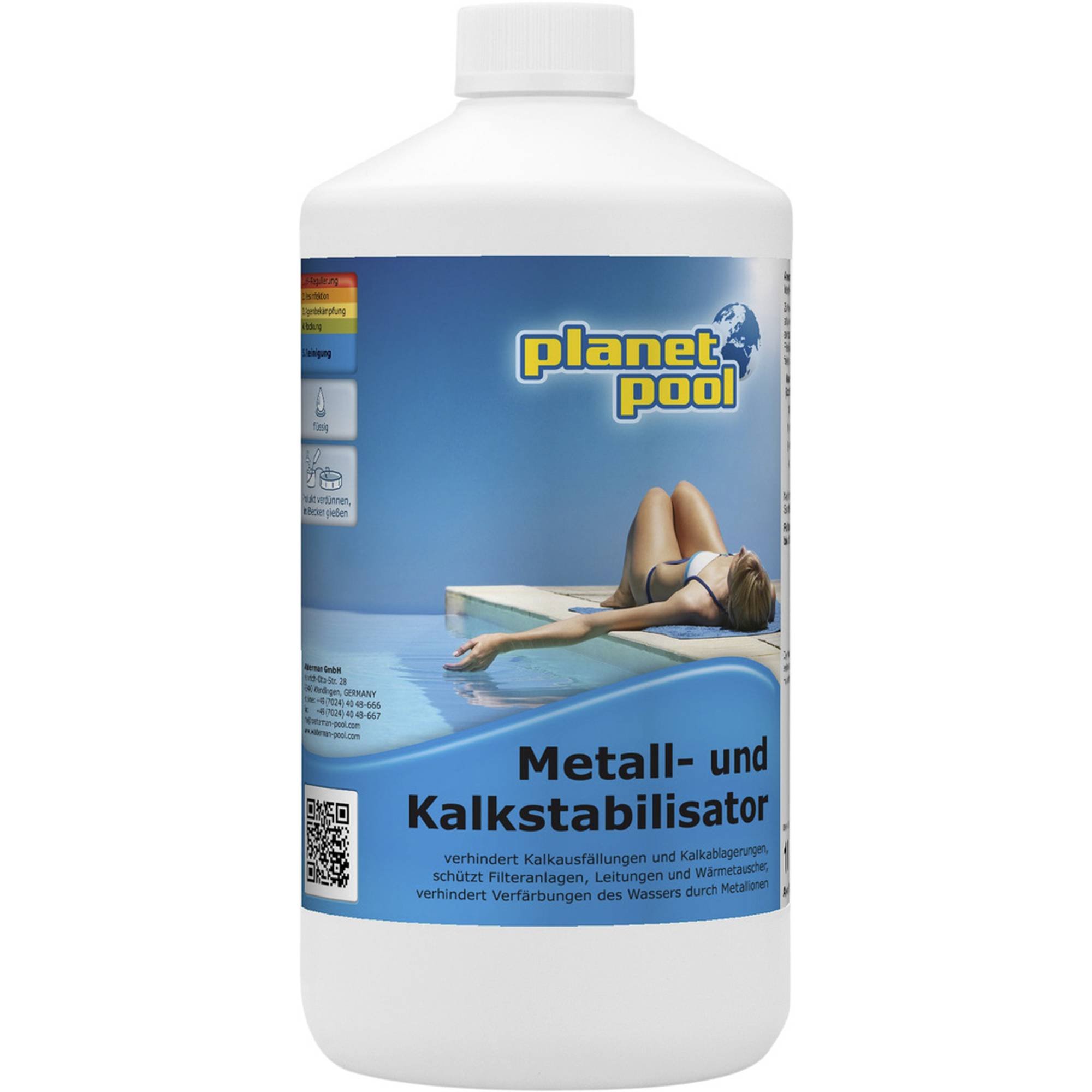 Planet Pool - Metall- und Kalkstabilisator, 1 Ltr.