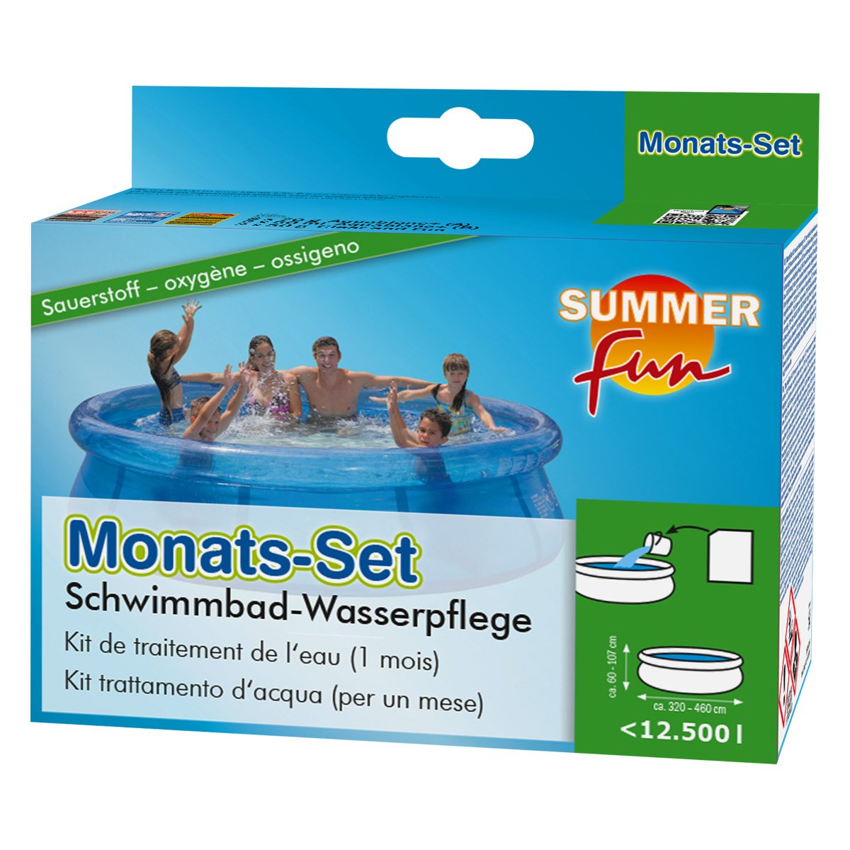 Monatsset Sauerstoff - Die passende Poolpflege von Summer Fun