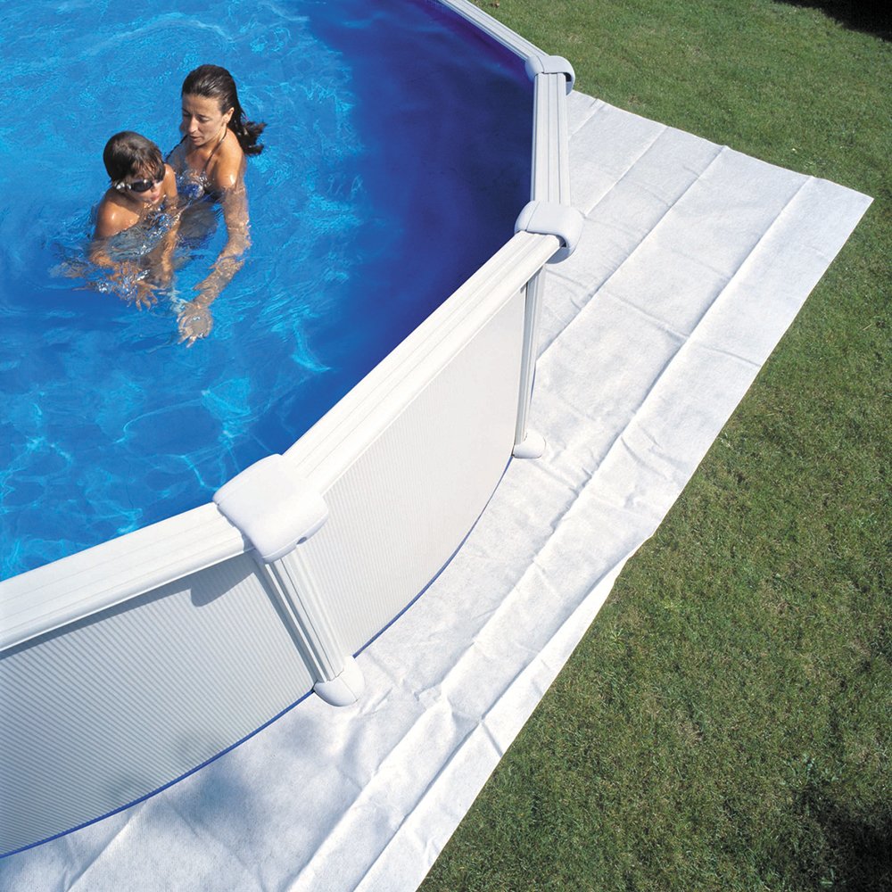 Extra Bodenschutzvlies für 600 x 320 cm Ovalform-Pools
