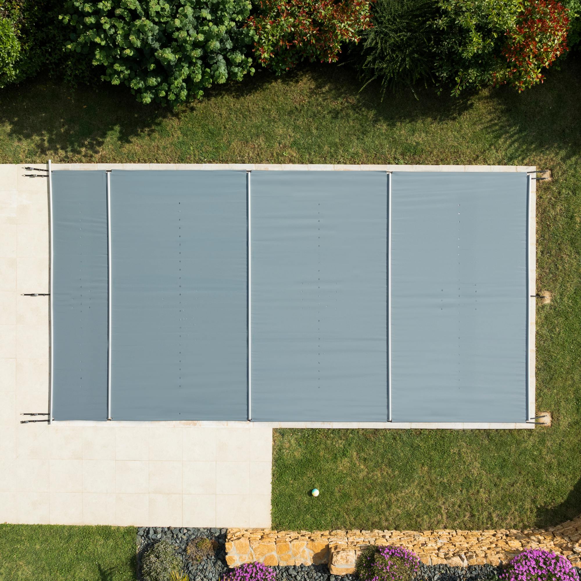 Poolabdeckung Coverkit 3 x 8 m - PVC 580g/m²