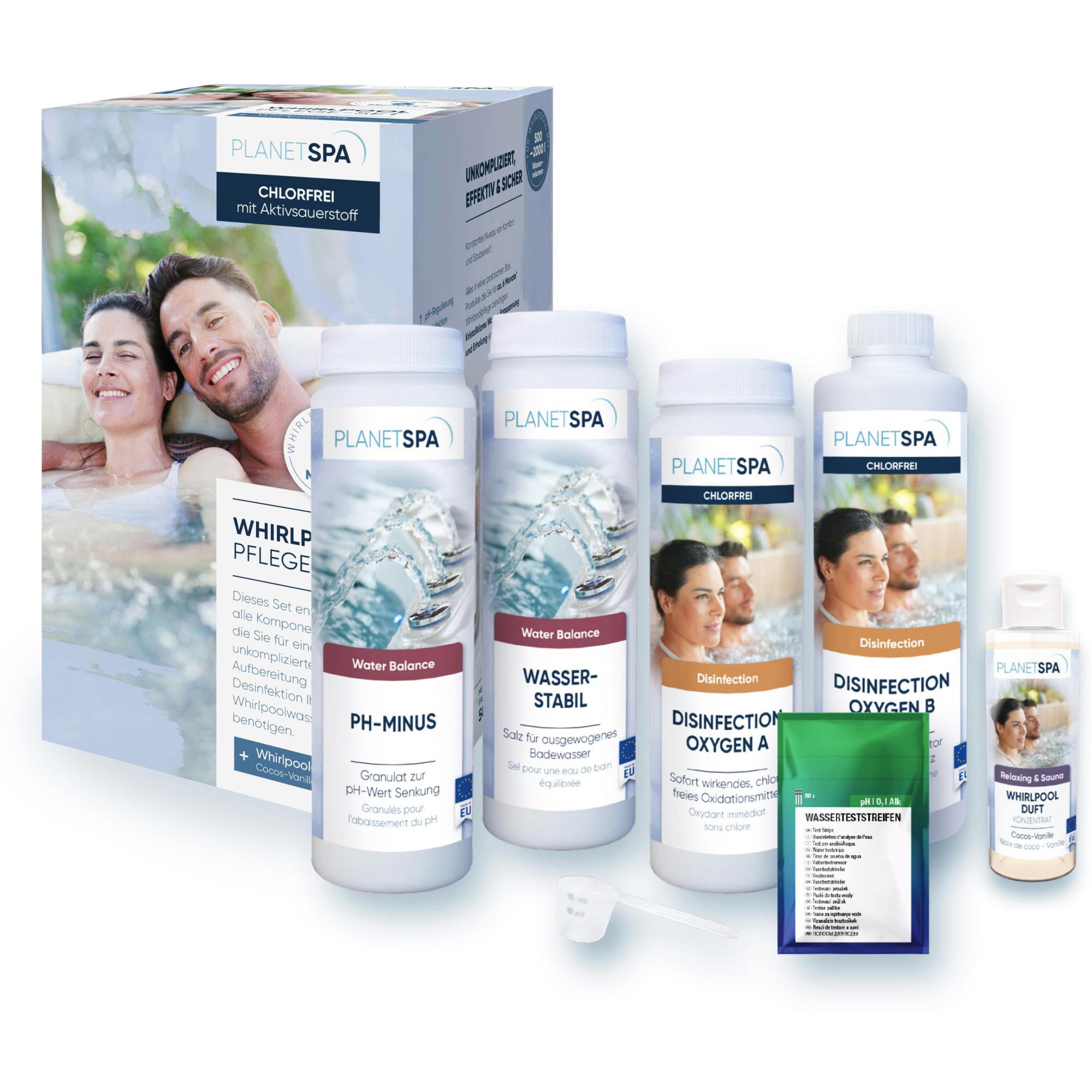 Planet Spa Whirlpoolpflege-Set Aktiv Sauerstoff