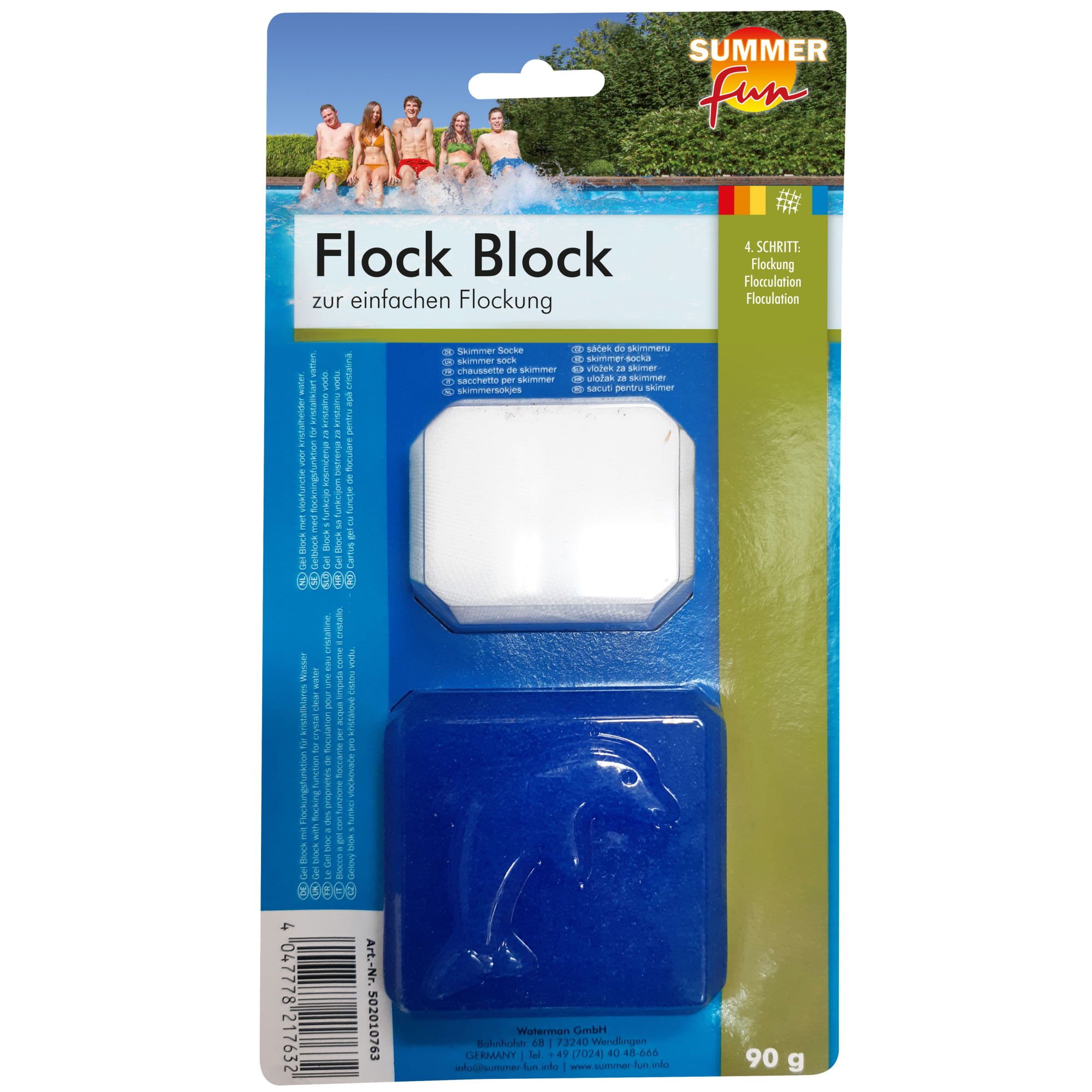 Summer Fun - Flock Block 90g, 0,09 kg