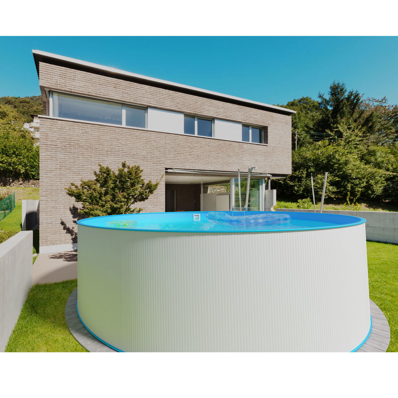 Stahlwandpool rundform 300x120 cm online kaufen