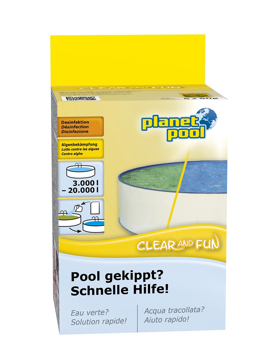 Planet Pool - Clear and Fun - Wasserpflege Set