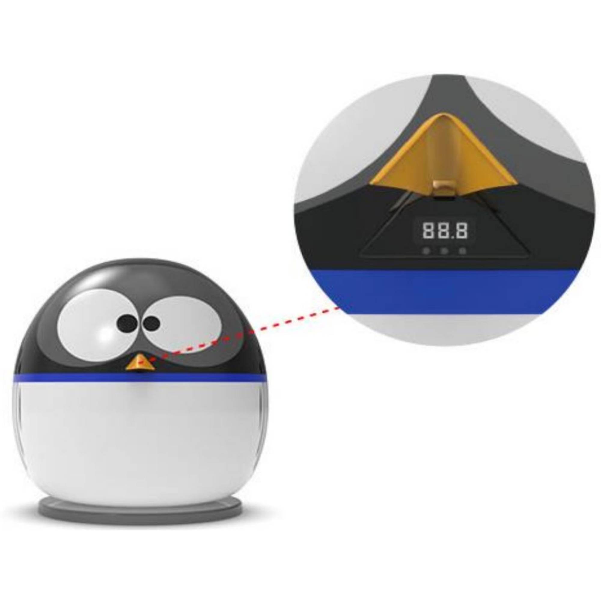 Wärmepumpe Pinguin mit 3 kW Heizleistung und Bluetooth