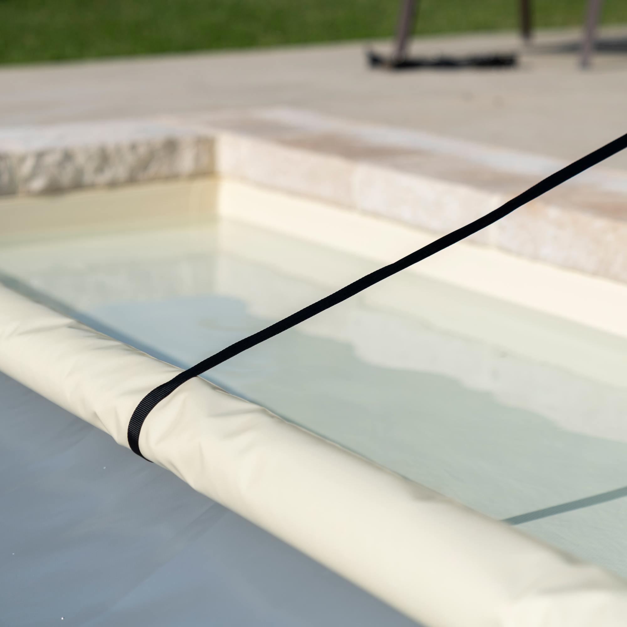 Poolabdeckung Coverkit 4 x 8 m - PVC 580g/m²