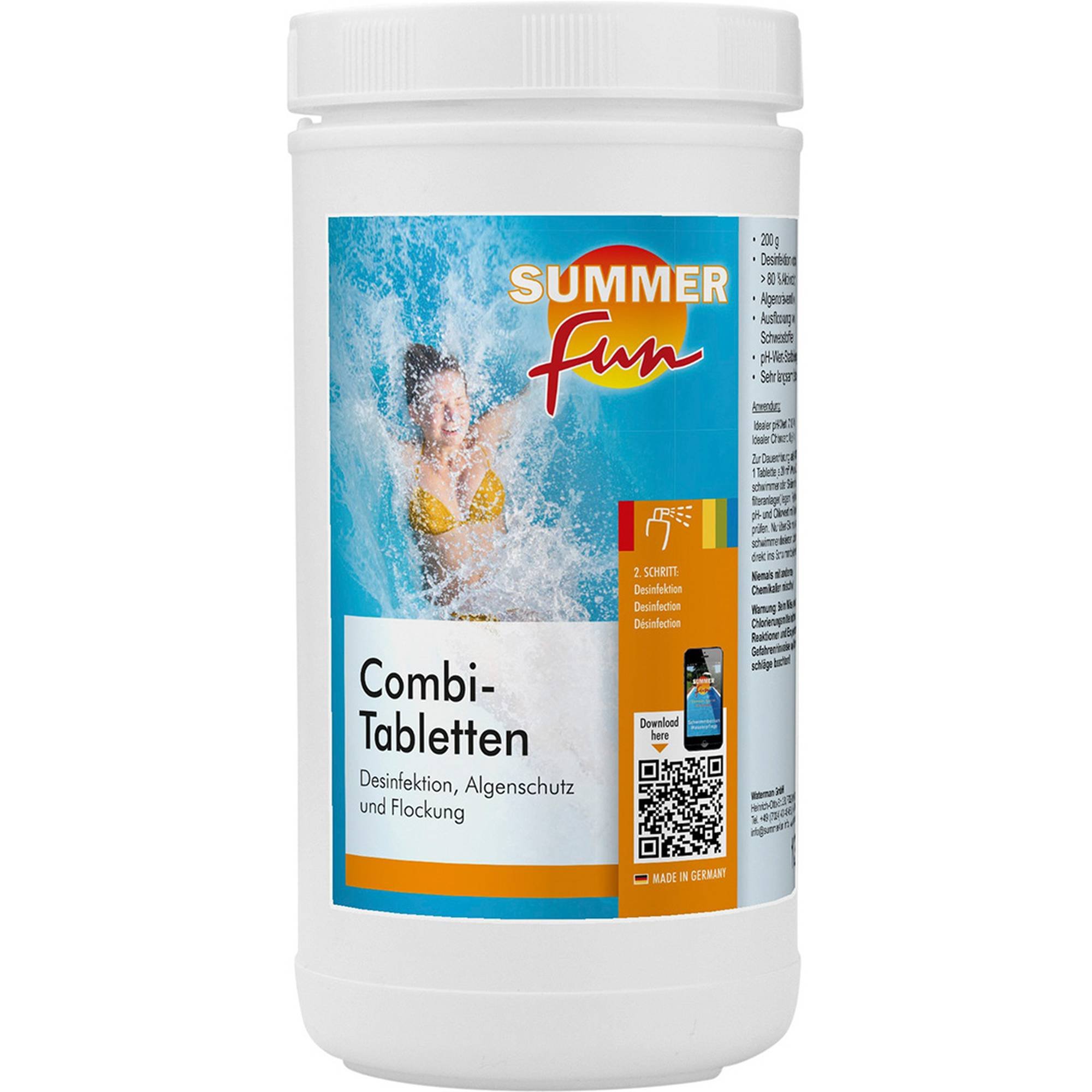 Summer Fun Combi Tablette 200 g 1,2 kg