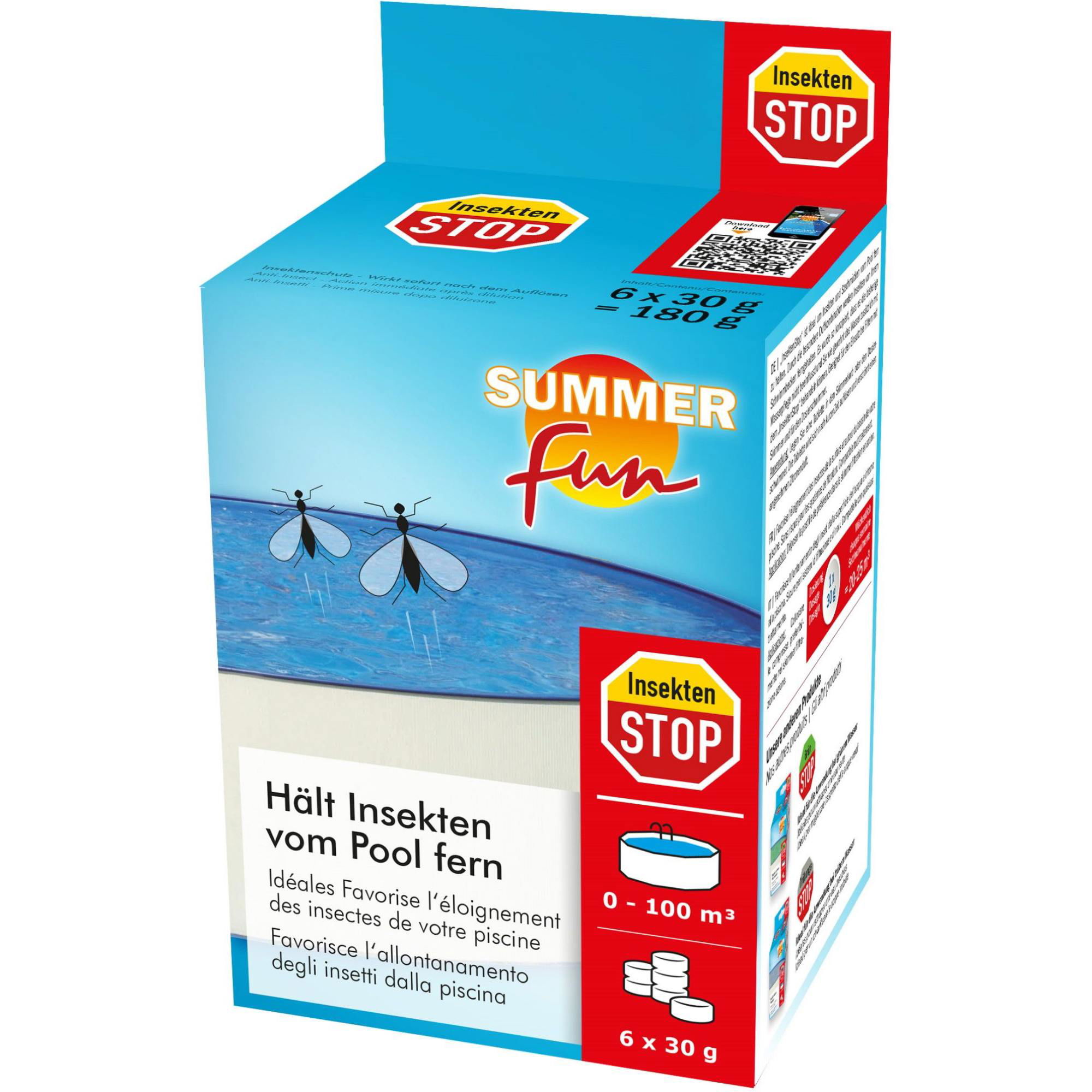 Summer Fun Insekten-Stop, 6x30g Tabletten